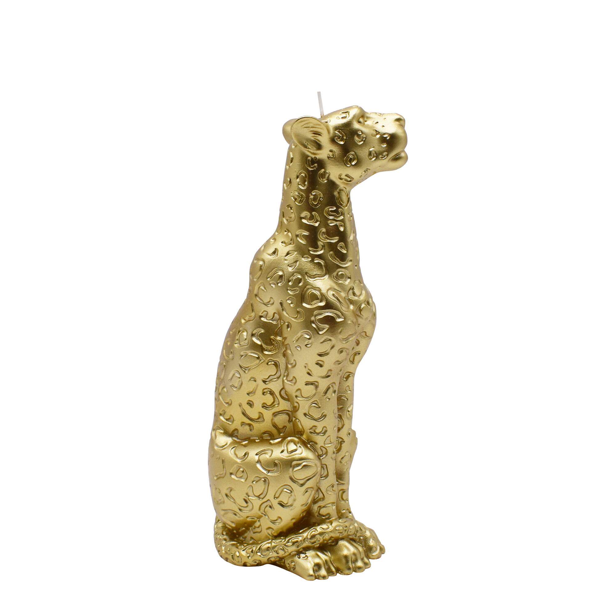 Gold Leopard Shaped Candle by Ashland®